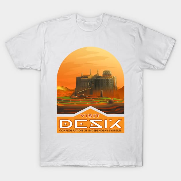 Visit Desix T-Shirt by Scud"